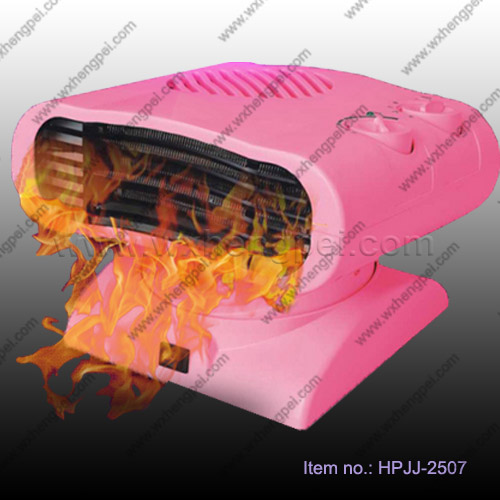 Automatic swing head heater