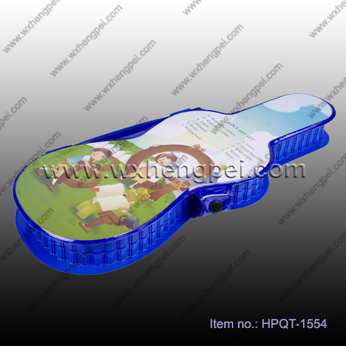 Guitar shape Painting set