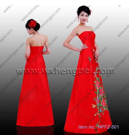 peony cheongsam