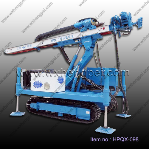 Hydraulic multifunctional power head crawler drilling equipment M