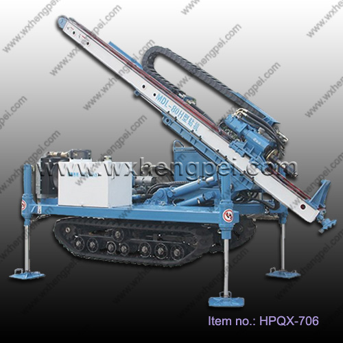 Well used crawler drill rig with rotary jet grouting MD