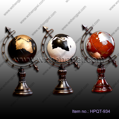 Retro globe decoration/ globe ornament