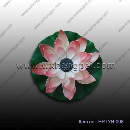 novel solar lotus lamp (HPTYN-008)