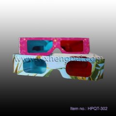 3D glasses/popular circular polarized plastic real d 3d glass