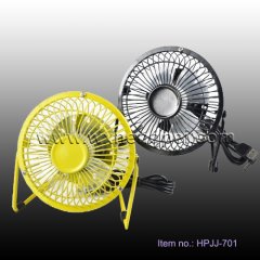 USB mini fan fashtion table fan 360 degree gyrating(HPJJ-701)