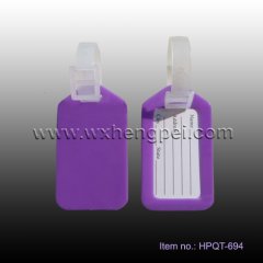 luggage tag/Genuine Leather Luggage tag,bag label  (HPQT-694)