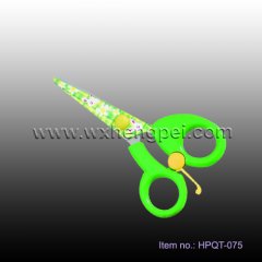colorful children plastic scissors  (HPQT-075)