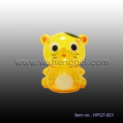 tiger shape plastic money box  (HPQT-621)