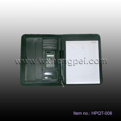 personal organizer/office supply/leather diary/business noteb