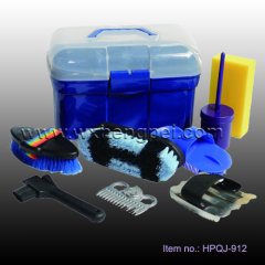 Horse grooming kit horse cleaning brush set saddlery wholesal
