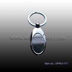 Advertising metal keychain fashion design keychain new metal