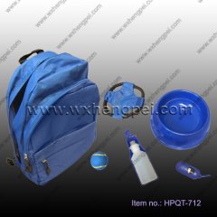promotion gift box for dog/ travel kits for pet dog (HPQT-712