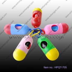 capsule shaped dog waste bag holder(HPQT-705)