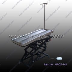 Professinal sanitary stainless steel pet operation table (HPQ