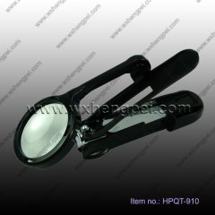 nail-clipper with a magnifier (HPQT-910)