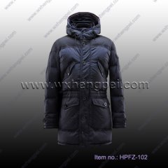 men winter long down coats (HPFZ-102)