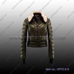 Women Down Wear, Fashion Winter Coat (HPFZ-514)