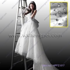 white lace wedding dress (HPFZ-517)