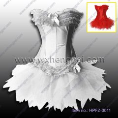 white dress shapewear (HPFZ-3011)