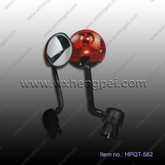 bicycle rearview mirror with light (HPQT-582)
