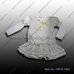 girls dress (HPFZ-1502)