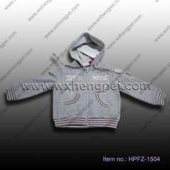 children jacket with cap (HPFZ-1504)