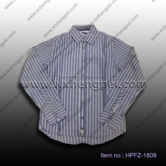 boys navy stripe shirt (HPFZ-1809)