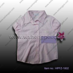 rhinestone girls blouse (HPFZ-1802)