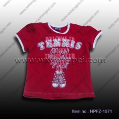 rose girls t-shirt (HPFZ-1571)