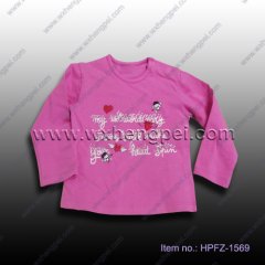 girls t-shirt(HPFZ-1569)