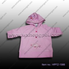 pink girls pullover (HPFZ-1566)