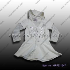 girls dress of hood (HPFZ-1547)