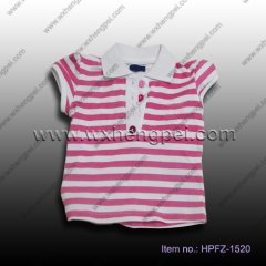 drilling girls polo shirt (HPFZ-1520)