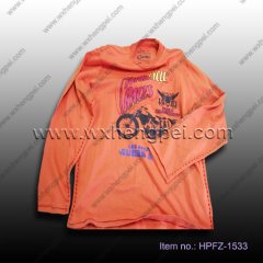 colorful printed boys t-shirt (HPFZ-1533)