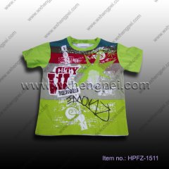 pattern boys t-shirt (HPFZ-1511)