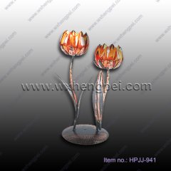 flower iron candlestick (HPJJ-941)
