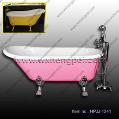2012 colorful acrylic bathtub (HPJJ-1241)