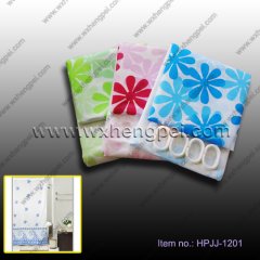 colorful shower curtain (HPJJ-1201)