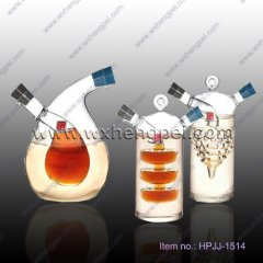 new kitchenware class olive oil vinegar cruet (HPJJ-1514)