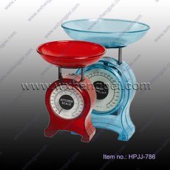 Transparent Mechanical Kitchen Scale (HPJJ-786)