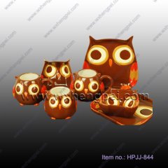 Owl Ceramic Dish Sets (HPJJ-844)