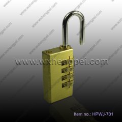 new design copper coded lock (HPWJ-701)