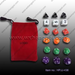 18pcs dice set (HPJJ-436)