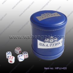 Leather dice cup (HPJJ-420)