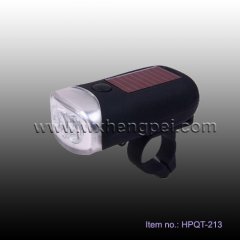 LED solar bicycle light night light lamp (HPQT-213)