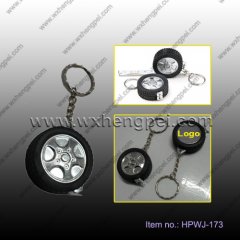 tire shape tapeline keychain (HPWJ-173)