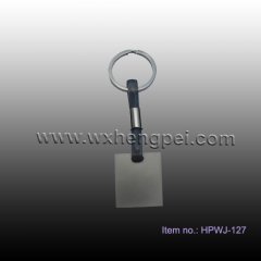 metal fashion keychain advertising keychain (HPWJ-127)