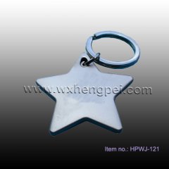 Metal keychain fashion keychain (HPWJ-121)