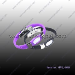 Health Silicone Energy Bracelet (HPJJ-948)