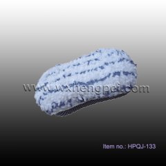 chenille car wash sponge with mesh--squareness (HPQJ-133)